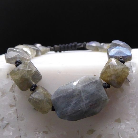 BRACELET LABRADORITE JOSEPH BROOKS DESIGNER 8-9\
